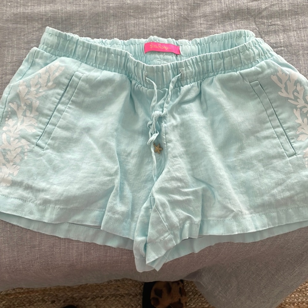 Linen Lilly Pulitzer shorts